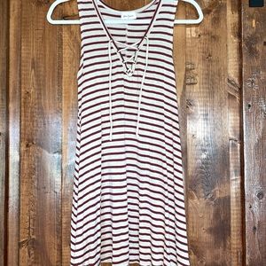 Women’s striped summer dress
